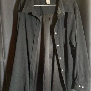 Black Button-Up Shirt